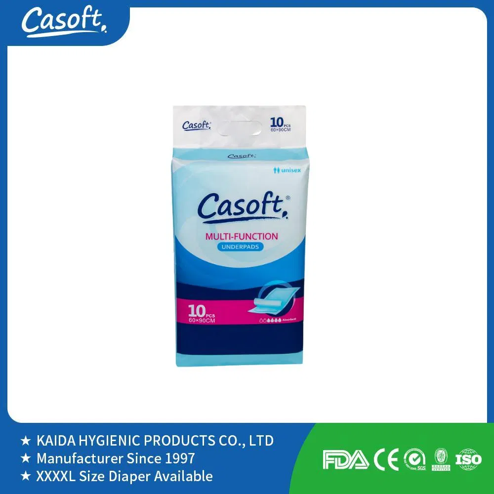 Casoft Disposable Medic Incontinence Underpad for Adult/ Baby with Fast Delivery Urine Underpads 60X90cm Waterproof Adult Pads