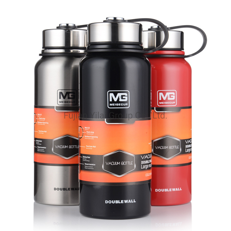 Vacuum Flasks Insulated Big Capacity Stainless Steel Sports Water Bottle Drinking Sports Mug Coffee Tumbler