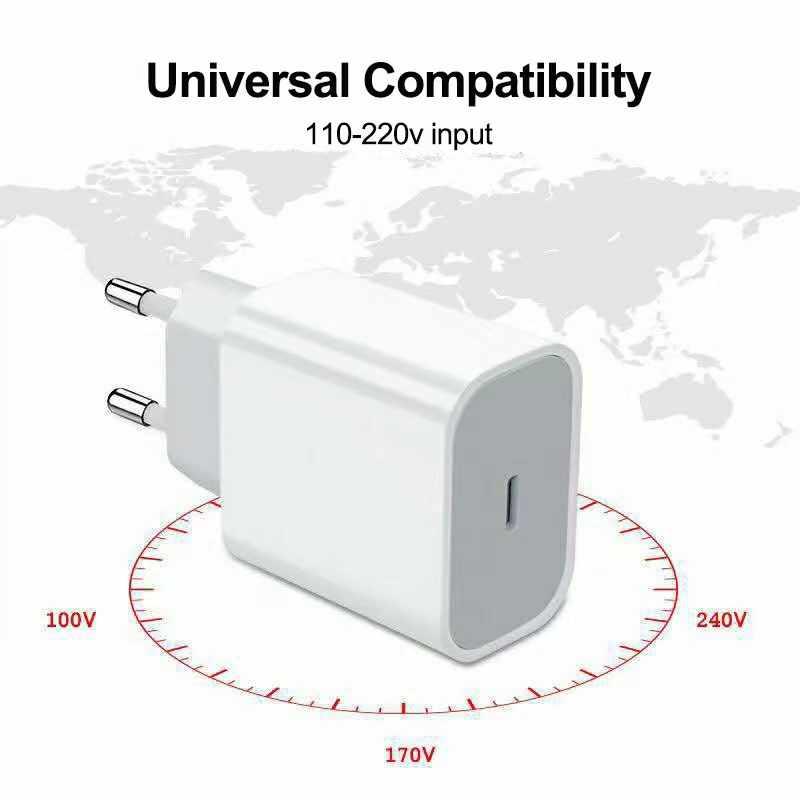 Зарядное устройство USB-C 20W PD для iPhone 15/16
