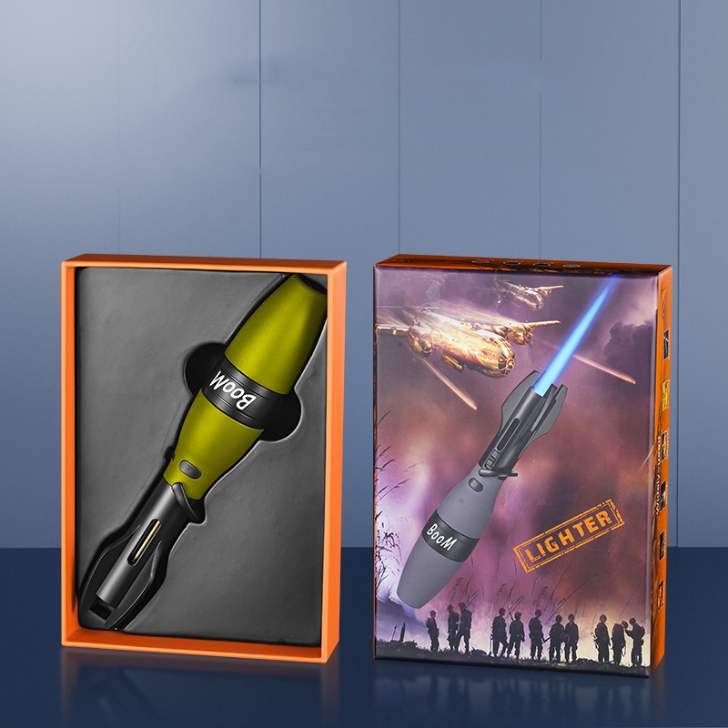 Creative Missile Style Large Flame Spray Gun 360 ° Barbecue Welding