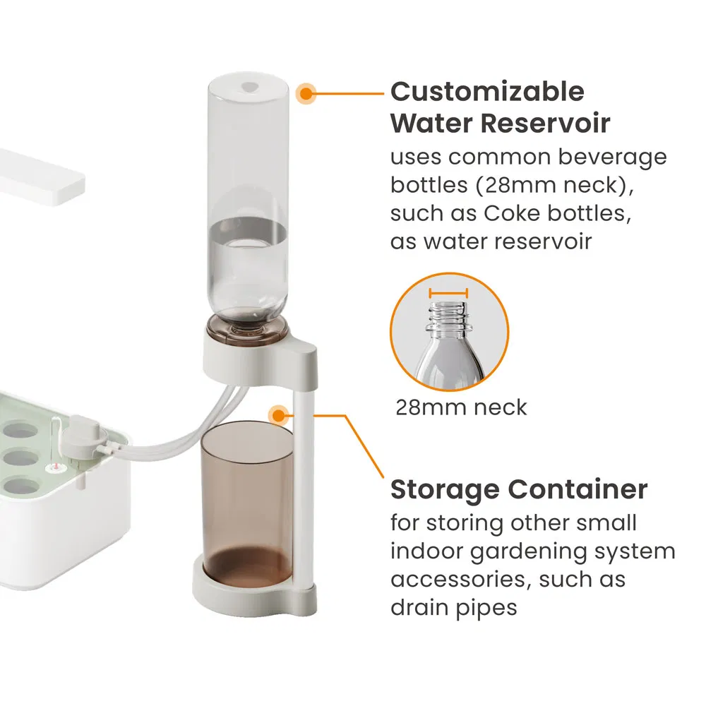 Universal Desktop Auto-Watering Systems Indoor Hydroponic Herb Garden Growing System Automatic Plant Watering Kit