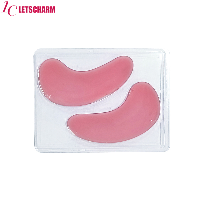 Ls162 Ready Stock Pink Hydrogel Eye Masks Anti-Wrinkle Brightening Reduce Dark Circles