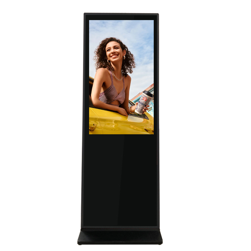 43-дюймовый сенсорный дисплей для рекламы