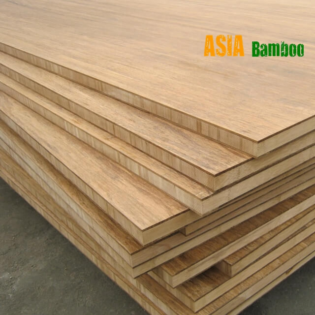 2440X1220X19mm Carbonized Strand Woven Bamboo Plywood Panels