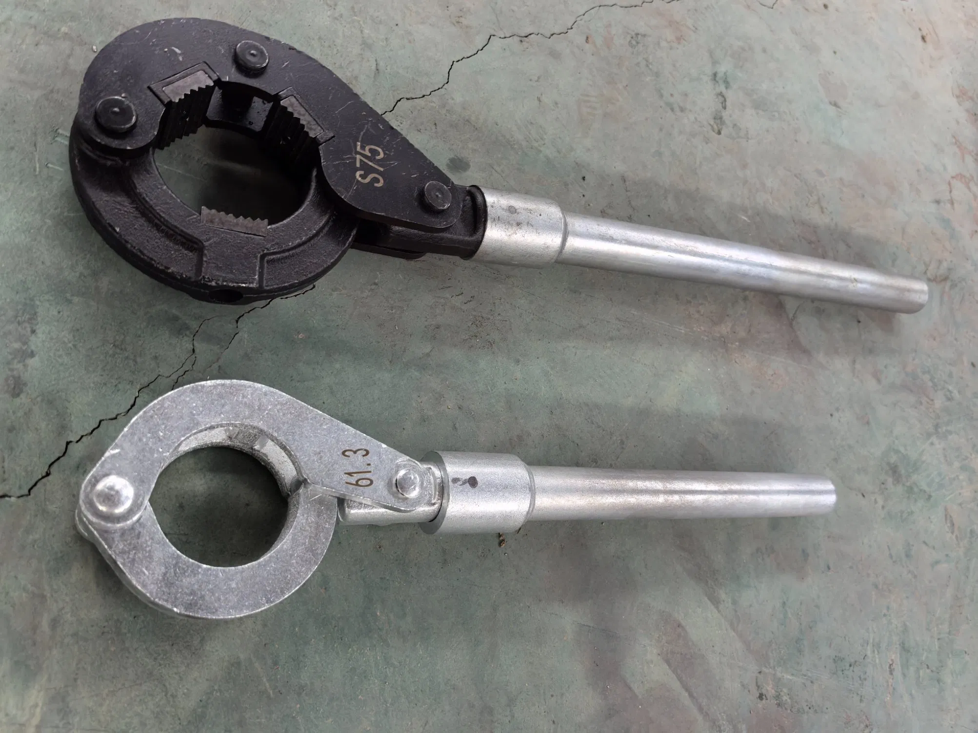 Heavy-Duty Square Tool Drill Rod Wrench Drill Pipe Wrenches for General Use