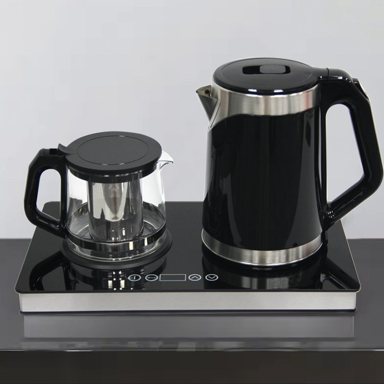 Smart Appliances Best Electric Kettle Tray Set Water Kettle Electric Tea Mater Double Tea Kettle Set for Home