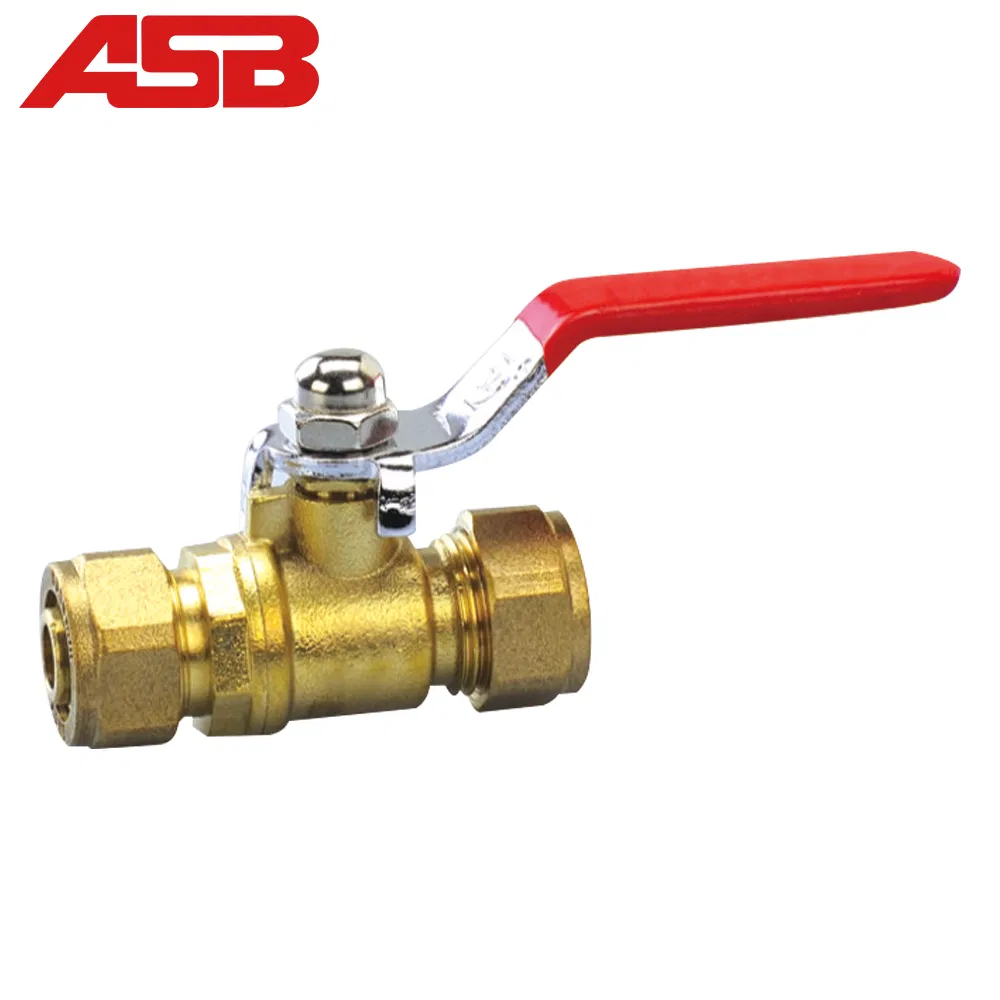 Plumbing Supplies Pex-Al-Pex Pipe Valve Water Valve Underfloor Heating Valve Brass Ball Valve