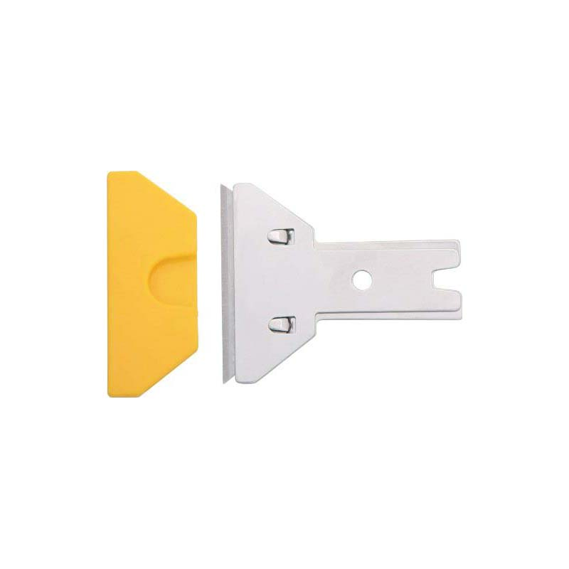 Stainless Steel Ceramic Hob Scraper Cleaning Scraper with Metal Blades