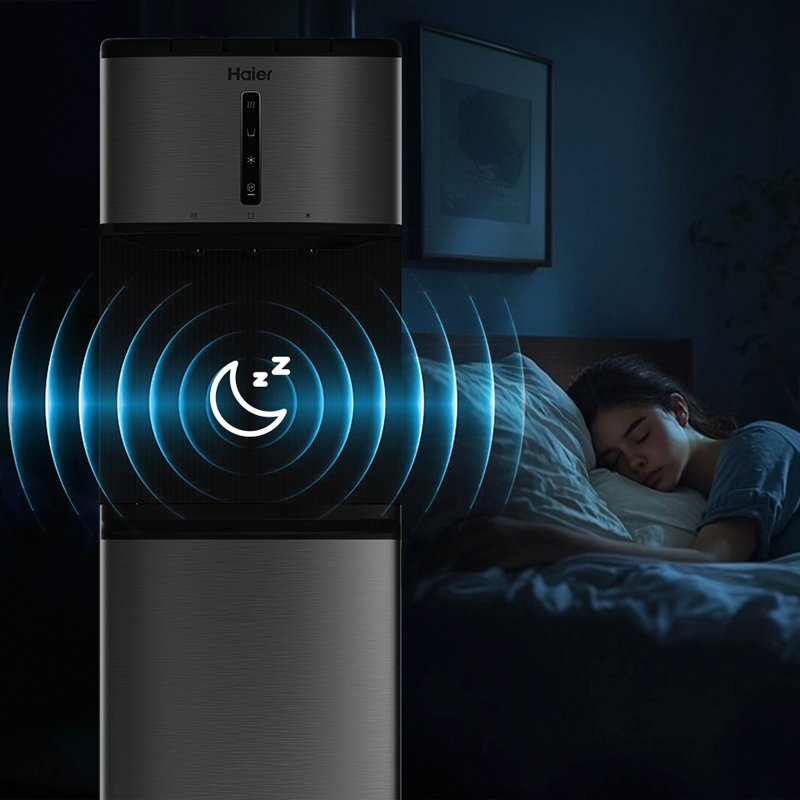 Home Use Bottom Loading Night Lamp Low Noise Double Overheating Protection 3.5L Big Cold Water Tank Hot Water Dispenser