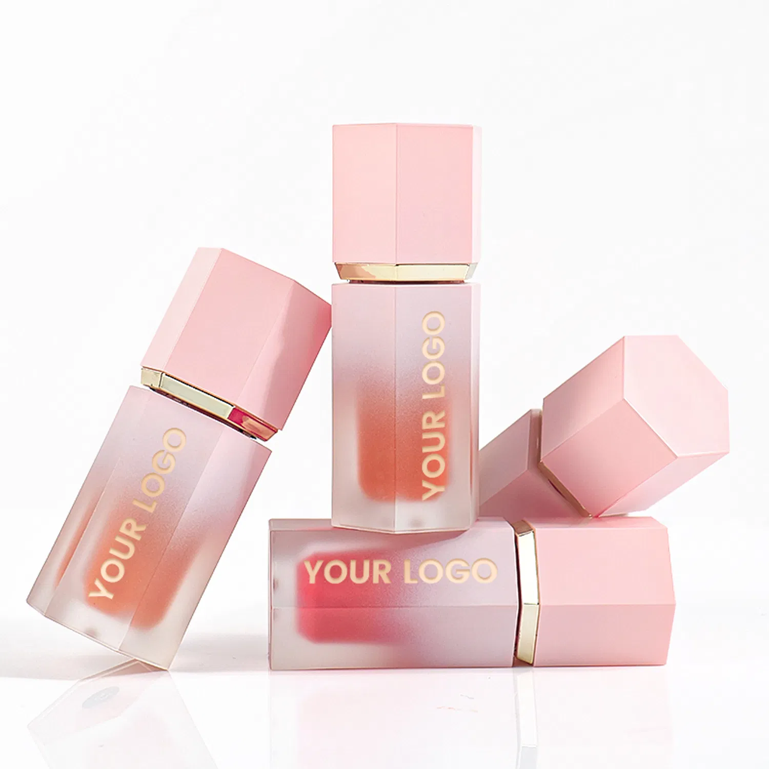 OEM Vibrant Vegan Cream Blush with Custom Logo