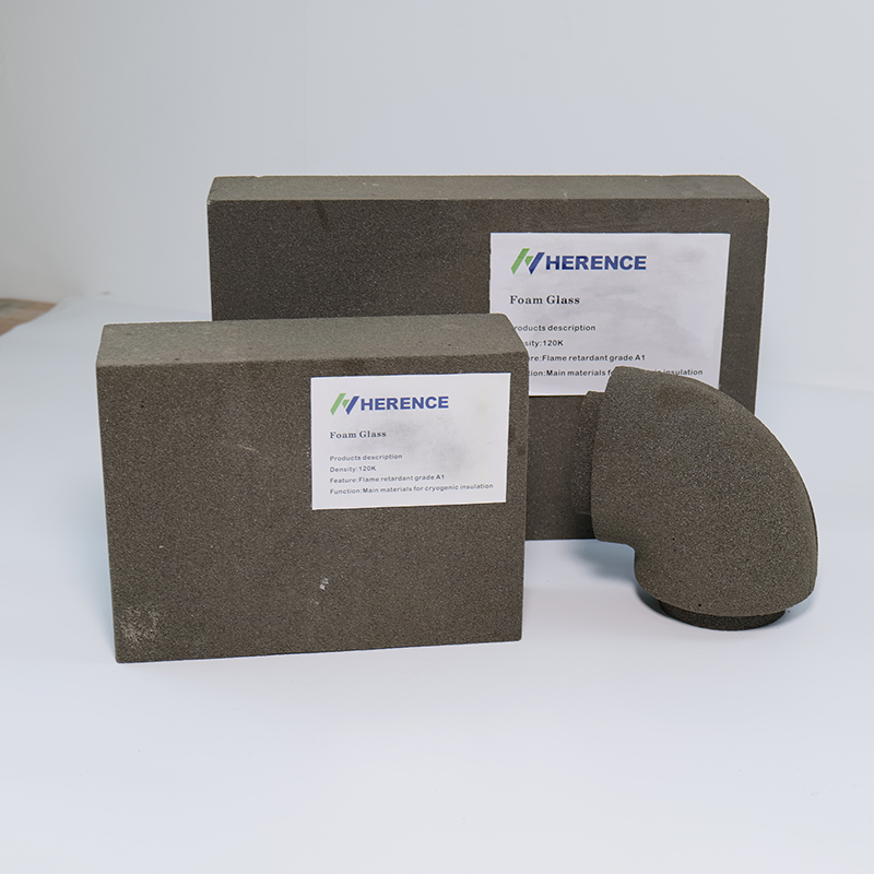 Pollution-Free Production Process Cryogenic Insulation Compressive Strength Wall Panel Foam Glass