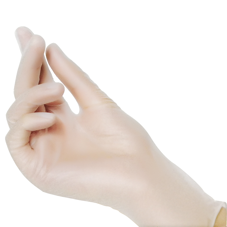 Disposable Medical Household White Disposable Vinyl Latex Working Gloves