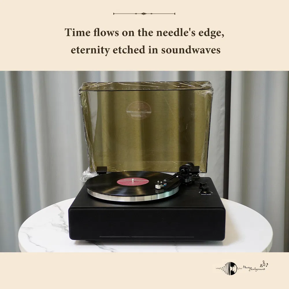 Trl5 High-End Antique 2 Speed Vintage Vinyl Lp Record Player Turntable Gramophone Vinyl Record Speaker Record Player