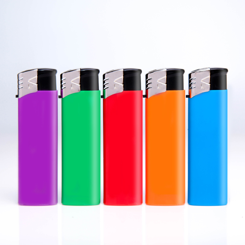 CE Ukca Certified Piezo Ignition J6 Size Electronic Lighter Safe Everyday Carry Disposable Plastic Gas Lighter