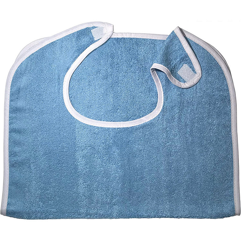 Anti-Fouling Food, Elderly Bib, Saliva Bib, Suitable for Men and Women, Eating Cloth Bib