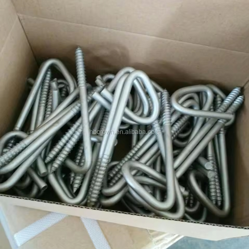 Cable Wire Attachment Overall Length Galvanized Steel Drive P House Hook