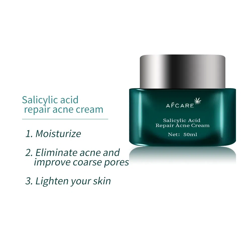 Face Wash Moisturizer Face Scrub Salicylic Acid Acne Cream Skin Care Set