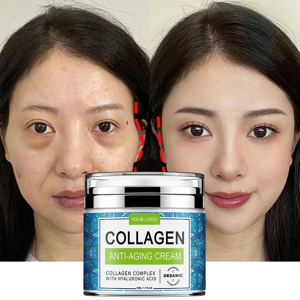 OEM Skin Care Wrinkle Whitening Collagen Brightening Face Anti Aging Cream