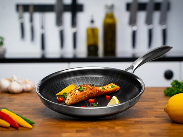 Professional 3-Ply Stainless Steel Cookware Tri-Ply Ss Fry Pan