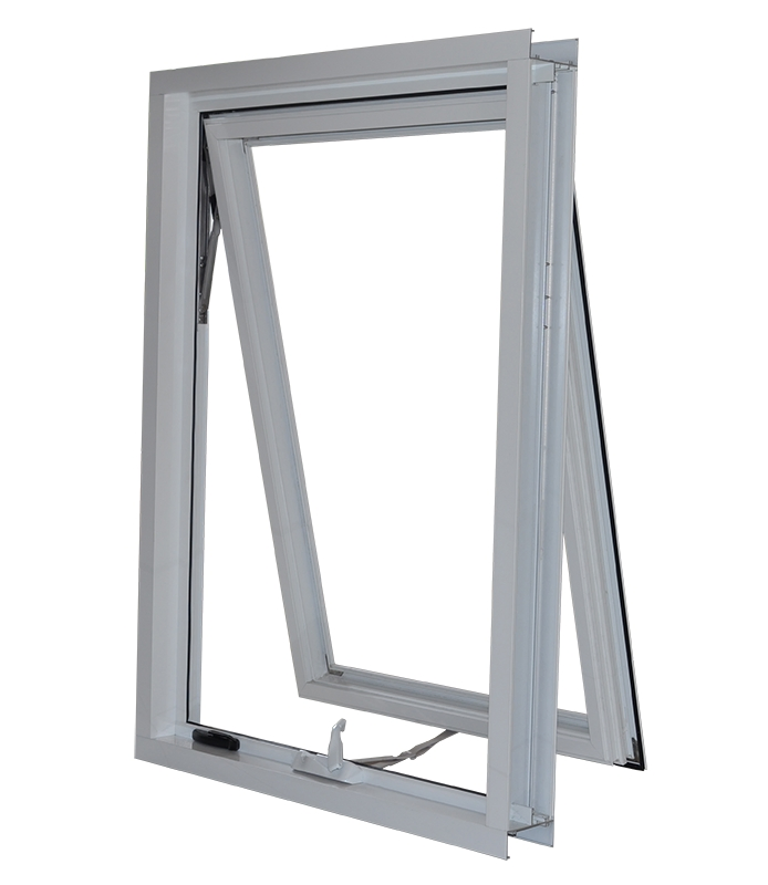 Thermal Break Aluminum Top Hung Window Energy Efficient and Noise Reduction Design for Home Renovation Projects