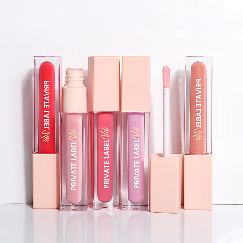 High Quality Shimmer New Arrival Lip Gloss Pink Lid High Shimmer Lipgloss