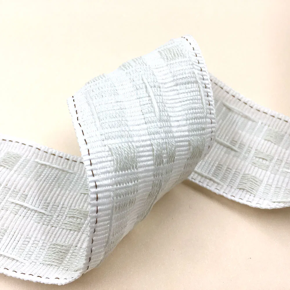 Best Sale White Draprery Curtain Tape of Curtain 50mm Curtain Tape