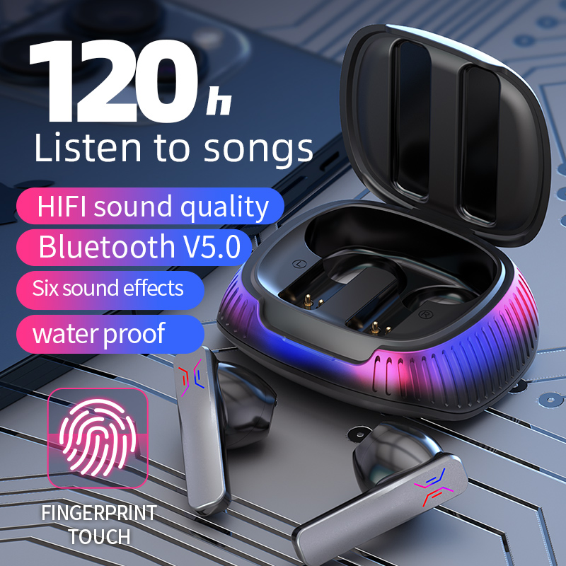 Беспроводные наушники Bluetooth 5.0 TWS, защита от воды
