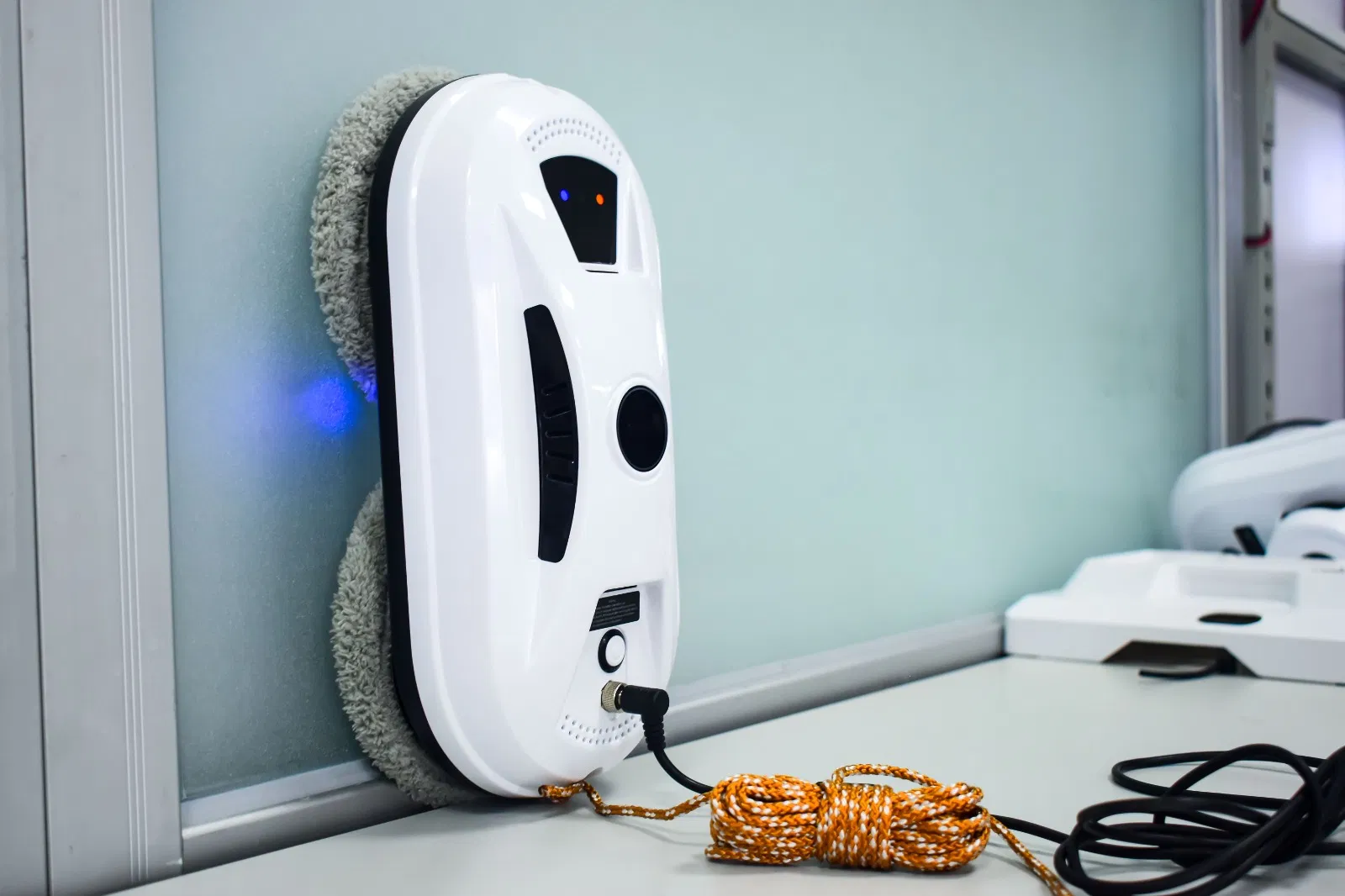 Window Cleaner Robot Automatic Safe Rope Connected Electric Cleaning Window Vacuum Cleaner