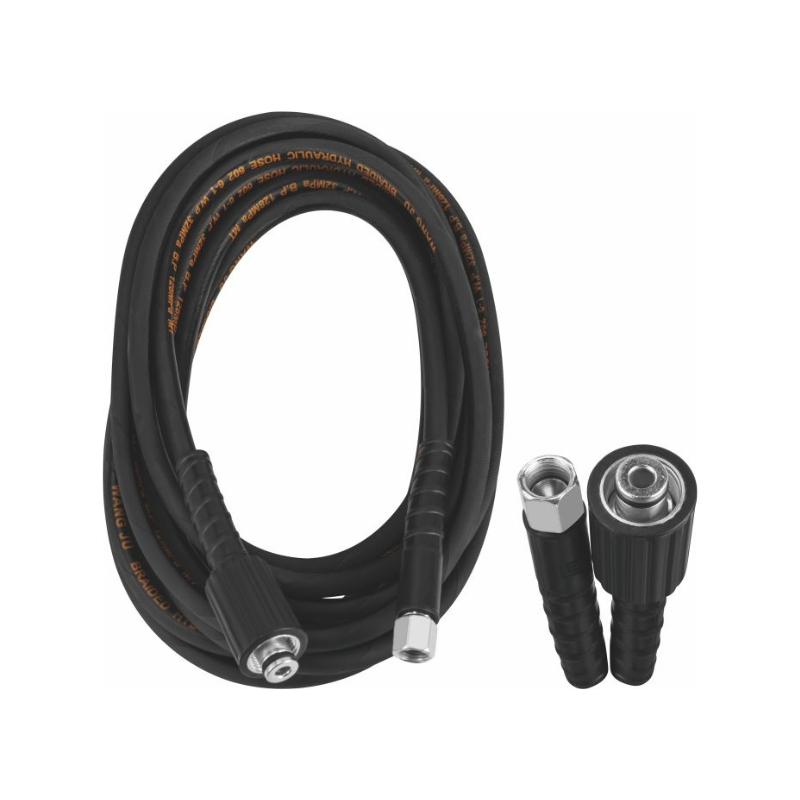 High Pressure Washer Hose Power Washer Extension Hydraulic Rubber Hose 10m