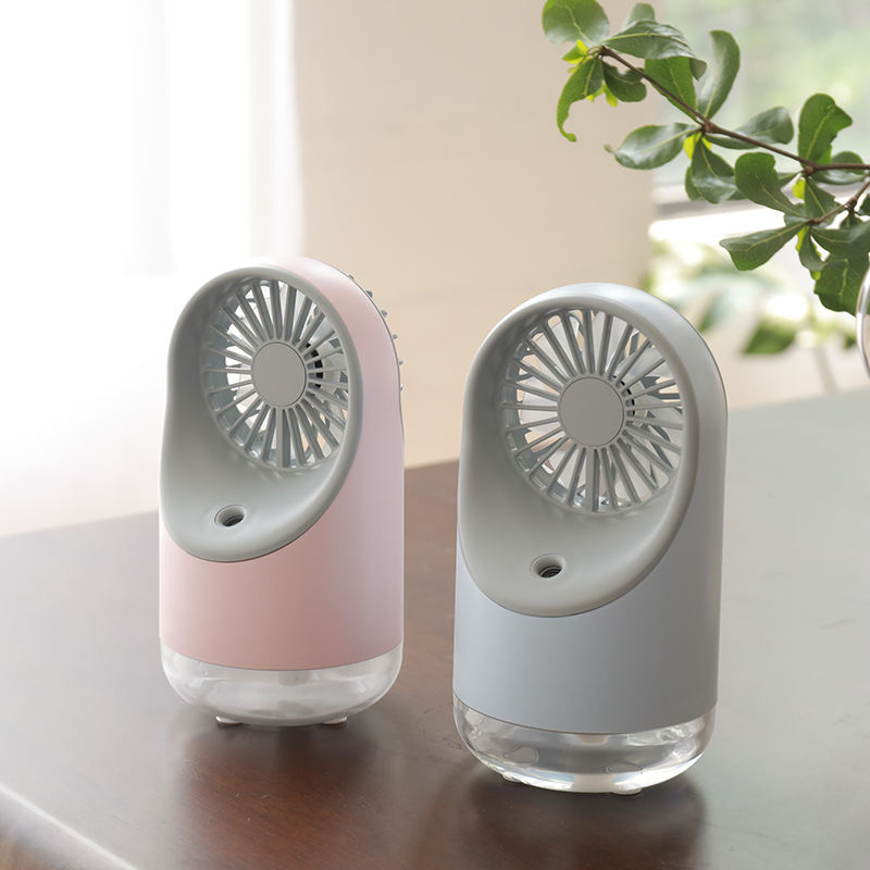 Newest 2000 mAh USB Rechargeable Portable Cooling Humidifier Fan