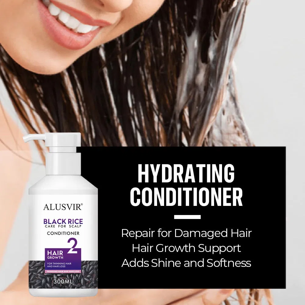 Organic Black Rice Biotin Keratin Castor Oil Hair Growth Nourishing Hair Conditioner