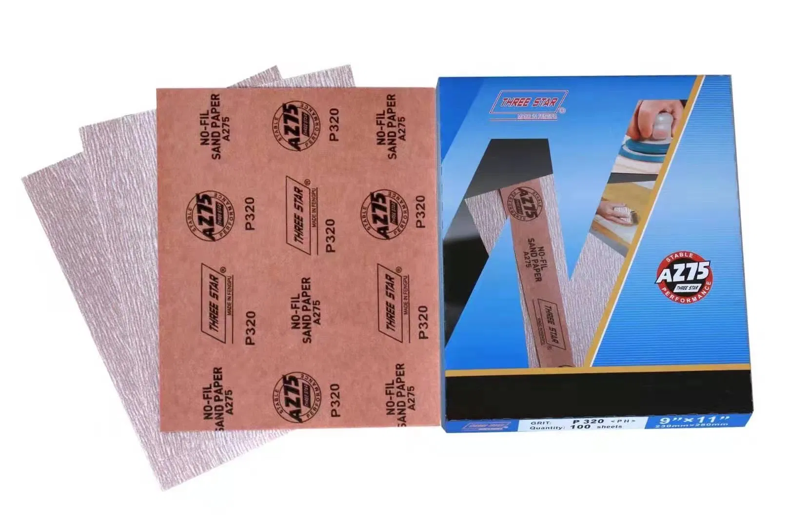 No-Loading Dry Sandpaper-A275 Type Latex Backing Paper