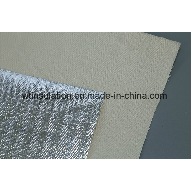 Green Acrylic High Temperature Resistant Aluminum Foil Cloth Heat Resistant
