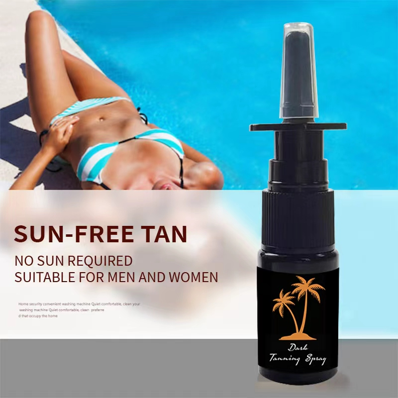 Custom Label Tanning Nasal Spray Tanning Accelerator for Skin Bronzing