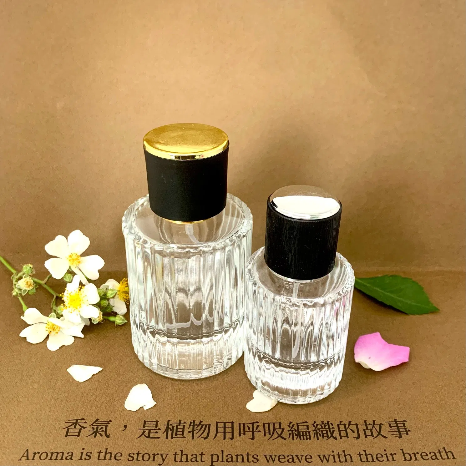 Wholesale 30ml/50m/100ml Empty Glass Spray Cosmetic Packaging Perfume Bottles