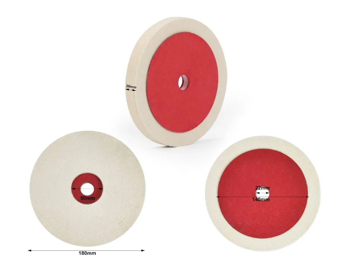 Войлочные полировальные круги для мрамора и ножей