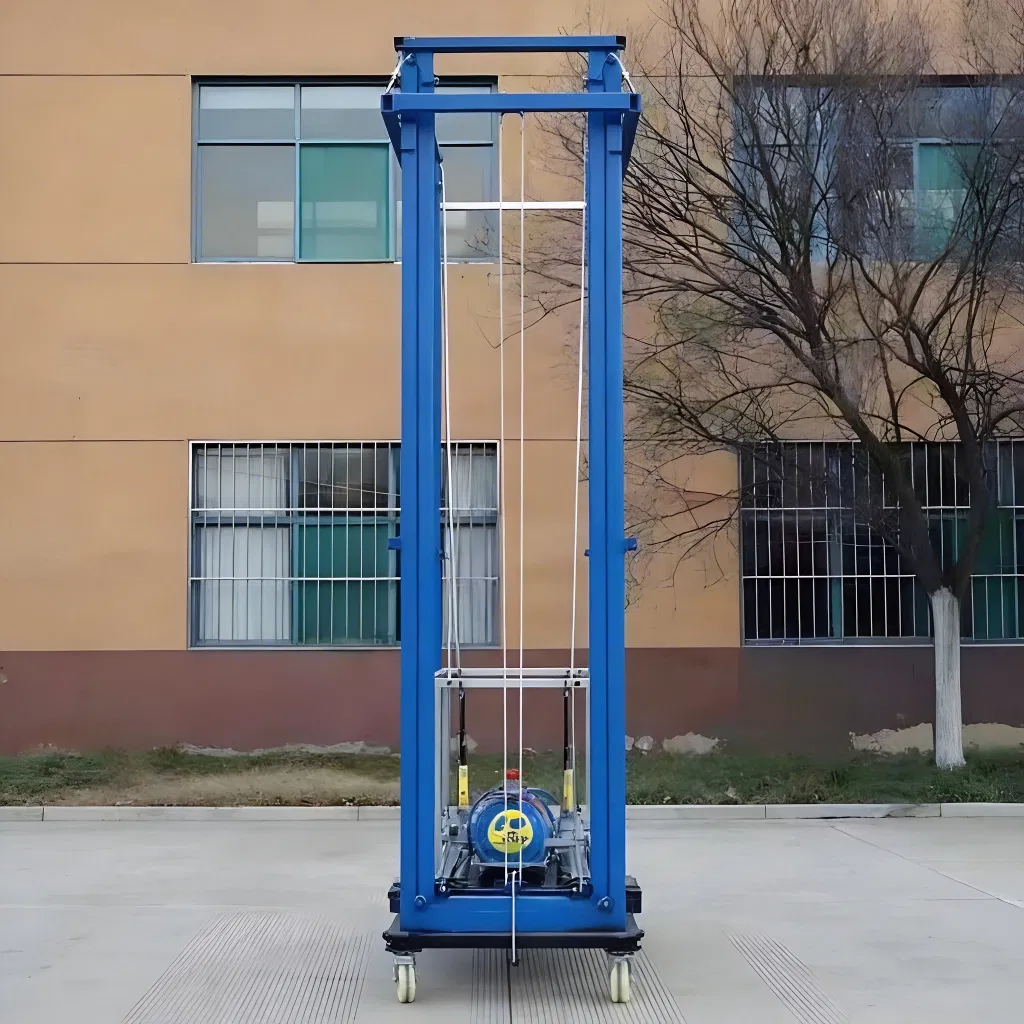 Electric Scaffold Lift with Cuplock Platform 300-500kg Load Electric Lifting Scaffolding