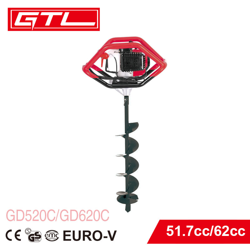 51.7cc Soil Auger or Portable Land Digging Machines /Earth Auger/Post Hole Digger for Sale (GD520C)