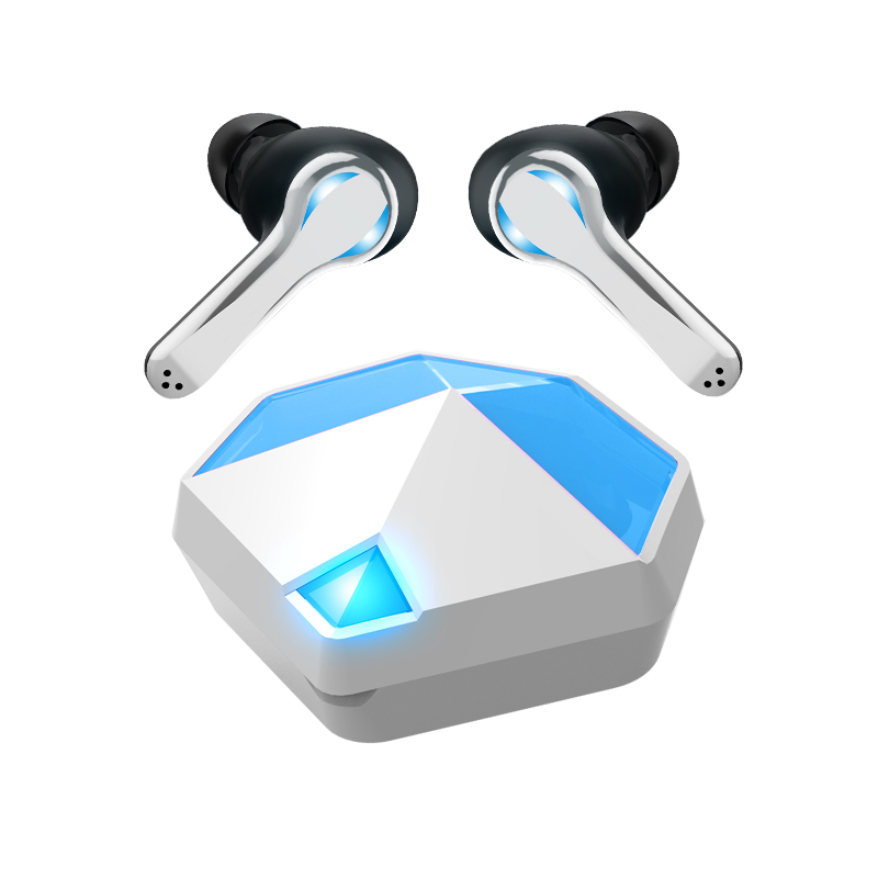 Factory Top Sell Gaming in-Ear Tws Bt 5.1 Colorful Light Headset Low Latency Earbuds Wireless Earphones & Headphones