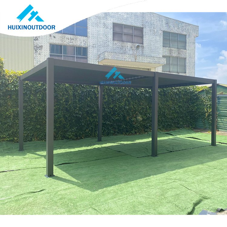 Spare Parts Metal Roof Arches Low Cost Solar Panel Gazebo