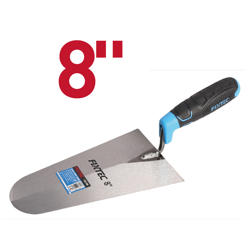 Fixtec Wholesale Heavy Duty Construction Tools Kit 7/8/9/10" Plastic Handle Bricklaying Trowel