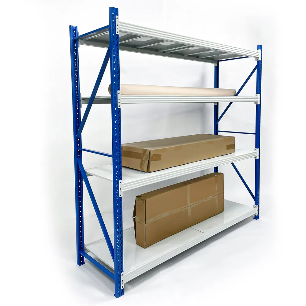 Efficient Light Duty Supermarket Shelves Goods Racking Shelves for Storing Products
