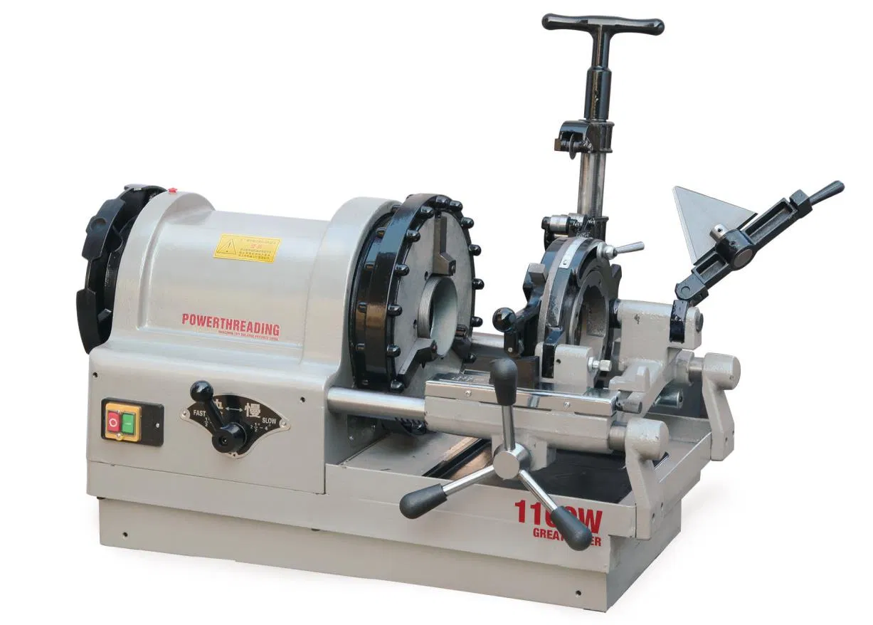 Plumbing Tools Electric Pipe Threader with HSS Dies 1/2"-4" Pipe Threading Machine with 1100W Motor