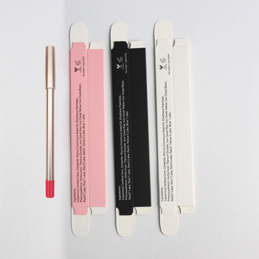 Wholesale Vegan Waterproof Gold Matte Lipliner Organic Creamy Lip Liner Supplier