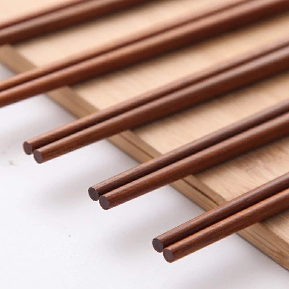 Wholesale Reusable Chinese Wooden Cooking Eating Dishwasher Safe Natural Health Chopsticks