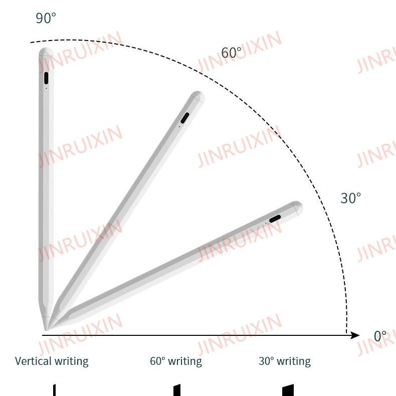 New A_Pple Pencil 3 Generation Stylus Tilt Function Magnetic S Pen for A_Pple I_Pad Series 2018-2024 Tablet Pen
