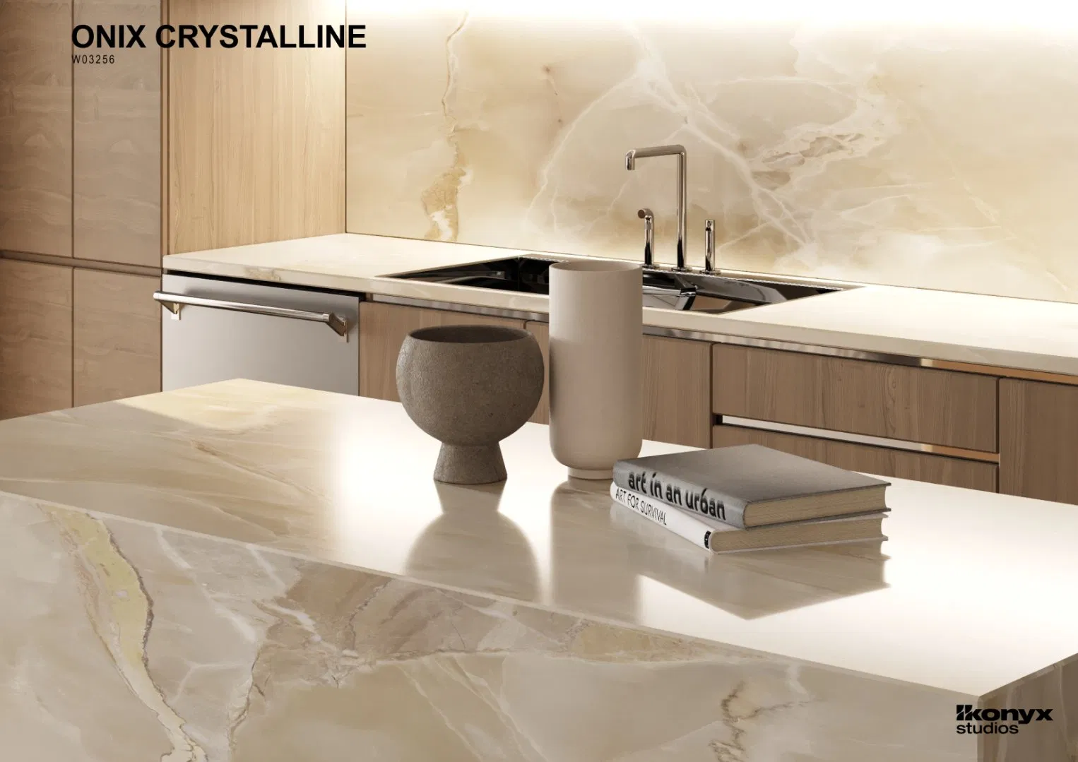 Premium Quartz Stone High-Density & Scratch Resistant Slab