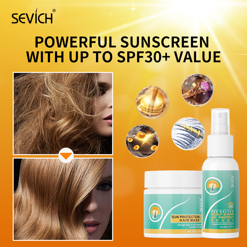 Heat Protectant Spray Thermal And UV Protection Serum