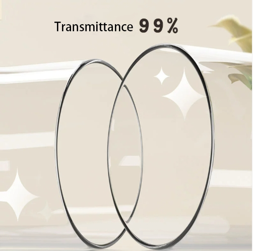 Clear Borosilicate Cloche Bell Jar Dome with Wooden Base Lid Custom Shape