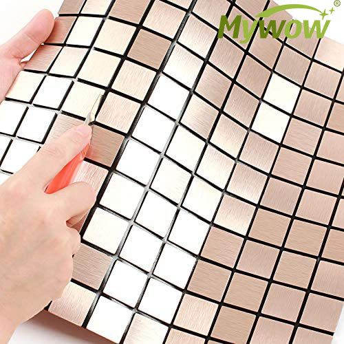 3D алюминиевая мозаика для стен на кухню